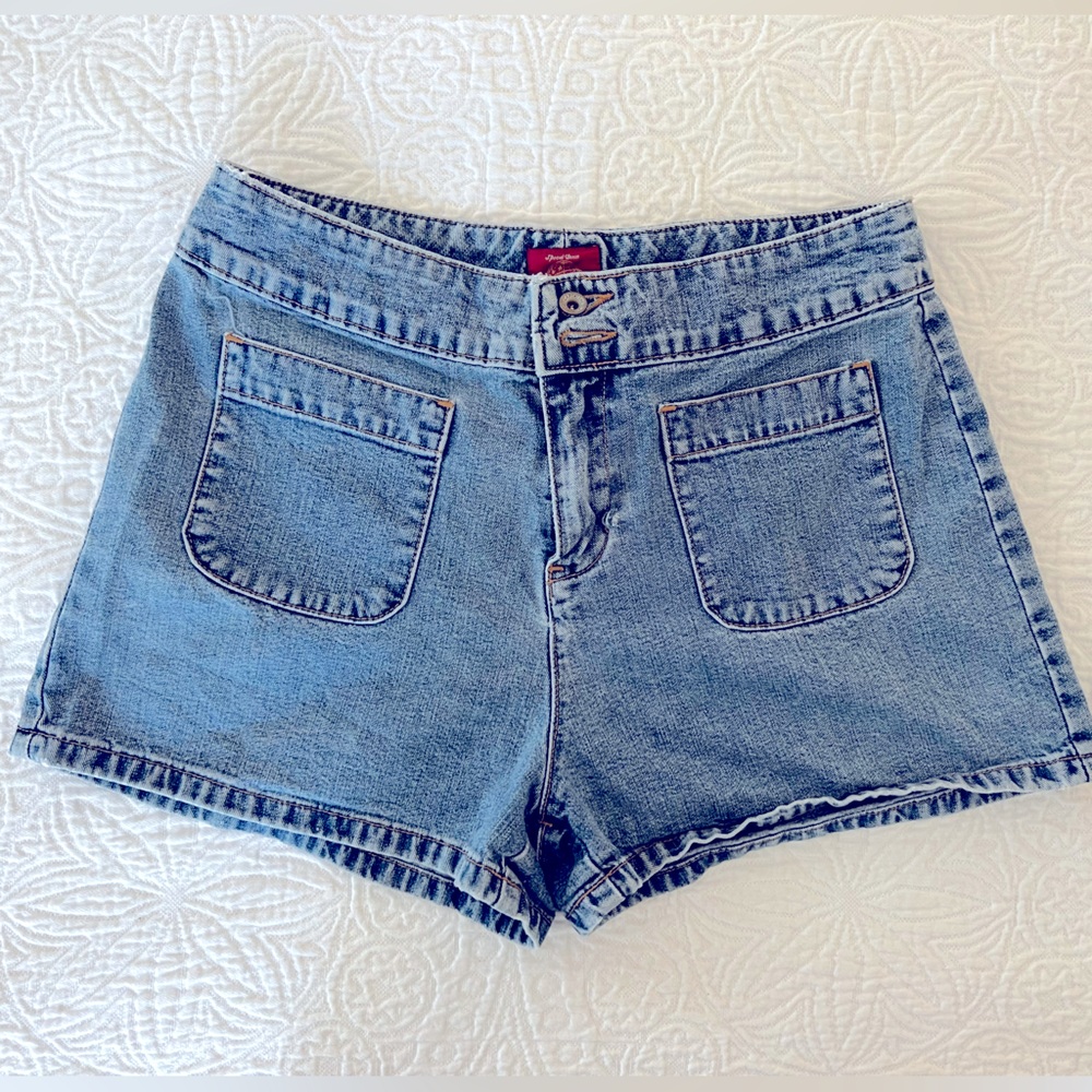 VINTAGE GAP special Denim Blue Jeans Shorts Size 6 90s